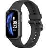 Asmoda Smartband, 1.47" Orologio Smartwatch Uomo Donna con Contapassi/Sonno/Cardiofrequenzimetro, 130 modalità Sportive Smart Band, Impermeabil IP68 Smart Watch per Android iOS