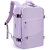 HOMIEE Zaino da Viaggio Aereo 32L Bagaglio a Mano 45x36x20 per Easyje Zaino Porta PC 15.6 Pollici Impermeabile Borsa da Cabina per Voli Antifurto per Scuola, Lavoro, Affari