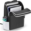 Rysker Zaino per Console PS5/ Slim/ Pro, Custodia PS5 con Protezione Completa per PS5, Borsa PS5 di Grande Capacità per Controller, PS Portal, Laptop, Schede di Gioco, Zaino PS5 con 3 Tasche per Cavi