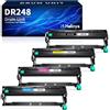 Halloya DR248 DR-248CL Tamburo Compatibile per Brother DR-248CL Tamburo per Brother MFC-L3740CDW L3740CDWE MFC-L3760CDW DCP-L3560CDW DCP-L3520CDW HL-LC3240CW HL-LC3220CW (4-Pack)
