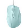 TECKNET PRO Mouse con Filo, 6400DPI Mouse Ottico con USB Cablato, 6 Pulsanti, Cavo USB 1.5M, Mouse per Computer o Laptop-Grigio