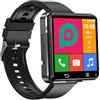 Rainbuvvy 4G Smart Watch, Android 11 Quad Core 4GB+64GB Smartwatch 2.65 pollici Grande Schermo Uomo Orologio 1200mAh Porta Tipo-C 5.0MP Dual Camera WiFi Bluetooth GPS Fitness Activity Tracker (4GB+64GB)