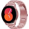 SUNDAREE Compatibile con Cinturino Samsung Galaxy Watch FE 5 4 40MM/Active 2 40MM/Garmin Venu/AMAZFIT GTS 4/TicWatch E3/ScanWatch 42mm,20MM Rosa Donna Metallo Acciaio Orologio Ricambio Band