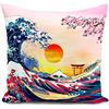 HUASHUZI federe cuscini divano 40 x 40 cm giappone regalo donna gadget copricuscini divano cuscino decorativi soggiorno camera da letto accessori