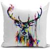 HUASHUZI federe cuscini divano 40 x 40 cm cervo regalo donna gadget copricuscini divano cuscino decorativi soggiorno camera da letto accessori