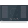 Klarstein Delicatessa 90 Flex - Piano Cottura A Induzione, 5 Zone, 9500W Con Thermoboost, Flexzone, Touch Control, Timer & Blocco Per Bambini, Antracite, 90 cm