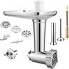 Gdrtwwh Accessorio Tritacarne per Kenwood Impastatrice Planetaria con Adattatore
