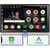 ATOTO A6PF 2G+32G Android Autoradio 2 DIN, DAB+ Radio Bluetooth 7 Pollici QLED Touchscreen, Wireless CarPlay e Android Auto Senza fili, Tethering WiFi/BT/USB, GPS, Mirror Link, 36EQ DSP, A6G2B7PF