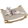 Kixolazr Tiragraffi per Gatti - Sedia Dormire Gatti - Dondolino Rinfrescante Per Cuccioli Divano Relax Giochi Casa Interno Esterno Balcone Appartamento Giardino Salotto Home Giorni Caldi