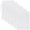 HJZHII Sacchetti filtranti per acquario, 22,7 x 12,7 cm, rete a rete fine ad alto flusso con fascia elastica per palline biologiche per acquario, carbone attivo pellettizzato, foro netto da 0,2 mm