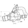 Aftermarket VALVOLA TERMOSTATICA PER FIAT BRAVO 1.9 D Multijet apr.2007