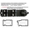 Max Per Alfa Giulietta 04/10-12/21 Pulsantiera Alzacristalli Ant. Sx 24pin Retr.Rib.