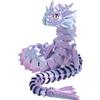 yztju Dragon Fidget drago articolato - corpo flessibile stampato 3D con giunti piegabili, figura sensoriale mobile | Rilassamento del giocattolo da scrivania per il da stress per amici di famiglia
