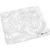 LexonElec x ATTACK SHARK Tappetino Per Mouse Da Gioco Medio, 17,72*15,75*0,16 inch, Base In Gomma Antiscivolo, Ottimizzato Per Sensori Da Gioco, Tappetino Per Mouse Impermeabile Per e-Sport-Bianco