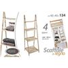 Gicos MOBILE 4MENSOLE CM.42X43X134 IN LEGNO