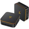 Huidun H50 Mini PC W-11 Pro, Intel Twin Lake N150 (N100/N97 aggiornato), 8 GB di RAM 256 GB di SSD Mini Computer, 4K@60Hz UHD, WiFi 6, BT 5.2, USB/HDMI/DP per lavoro/casa/scuola