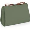 Aucuu Borsa da Toilette da Viaggio, Portatile Beauty Case da Viaggio Donna, Piccola Borsa Cosmetica in Nylon, Impermeabile Organiser per Cosmetici, Trousse Trucchi con Cerniera
