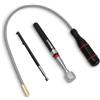 hufhnwso 3 Pezzi Calamita Potente,Strumento Magnetico Flessibile, Calamita Telescopica,Portatile Pinza Magnetica Pieghevole Potente, Pinza Raccogli Oggetti,Chiavi e Parti Di Automobili