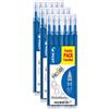 Pilot - Lotto di 3 set da 6 ricariche Frixion Ball BLS-FR7, colore: blu