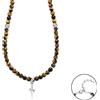 Cesare Paciotti Collana Cesare Paciotti San Valentino 23 in Argento Occhio di tigre JPCL2422B San Valentino 23