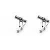 Cesare Paciotti Gemelli Cesare Paciotti Uomo San Valentino 21 in Argento JPGE2114V San Valentino 21