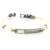 4US: Cesare Paciotti Bracciale 4US: Cesare Paciotti Uomo in Caucciù 4UBR0954