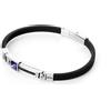 4US: Cesare Paciotti Bracciale 4US: Cesare Paciotti Uomo in Caucciù 4UBR0908