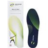 Enertor PX1 Running Insoles - Solette Ortopediche - Sport e corsa - Plantari a figura intera - Per fascite plantare, tendinite d'Achille, supporto per arco plantare e piedi piatti - Taglia 44-46
