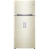 LG GTF744SEPZD Frigorifero Smart Doppia Porta Total No Frost con Congelatore, 509 L, 43 dB, Tecnologia Multi Air Flow, Linear Cooling, Door Cooling - Frigo con Freezer, Wi-Fi e Display LED