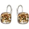 MŚ 1997 MENNICA ŚWIDNICKA Orecchini pendenti da donna in argento 925 con cristalli di zirconi - Gioielli in vero argento da appendere per donne e ragazze - Orecchini pendenti ideali come regalo, Universal, Argento sterling