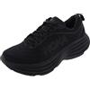 HOKA One One 1127954-BBLC W Bondi 8 Wide Donna, Black/Black EU 36