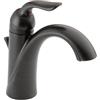 Delta Lahara Single-Handle Bathroom Faucet with Diamond Seal Technology and Metal Drain Assembly, Champagne Bronze 538-CZMPU-DST