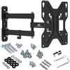 Maclean MC-648 Nero Supporto Staffa Universale da Parete per TV Plasma LED LCD da 23'' fino a 42'' Carico MAX 30kg VESA Compatibile