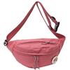 Hixingo Marsupio Uomo Donna Marsupio Running Piccolo Marsupio Sportivo con Cintura Regolabile Marsupio Borsa Borsa a Tracolla per Corsa Ciclismo Escursionismo Viaggio (32x15x8cm,Rosso)