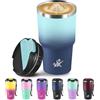 Grsta Tazza da Viaggio 600ml, Bicchiere Termico, Tazze da Caffè Riutilizzabili per Viaggi, Termos Caffè, Ermetica Portatile, Travel Tumbler Per Caffè Caldo e Freddo, Acqua e Tè
