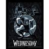Pyramid International Wednesday Season 2 (Enid Wolf) - Stampa da collezione con cornice, 30 x 40 cm, taglia unica