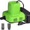 Lnicez Pompa Immersione 140W 5110L/H Pompa Svuota Telo Piscina Ultra Silenziosa Pompe Sommerse con cavo da 7,5m, 2 ugelli