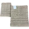 Renato Balestra 1 Set di 2 Asciugamani da bagno (1 viso e 1 bidet) Fango