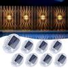 AGPTEK Lampade Solari, Luci per Recinzione Solari,Impermeabile IP65