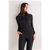 Intimissimi Maglia Collo Alto In Fresh Bamboo Nero