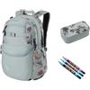 Nitro Future Hero Set con astuccio XL & POSCA Creative Marker, Dead Flower, 35 l, Casual