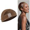 Dreamlover Wig Grip Cap per Parrucche Senza Colla, Cuffia per Parrucca 2-in-1 con Fascia Antiscivolo, Marrone, 1 Pezzi