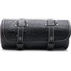 APEBAZY Multi-funzionale Moto Hanging Bag Borsa strumento rotonda Fibbia di plastica alla moda modello di coccodrillo Design Classic Black