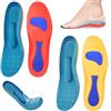 xinrongda 2 Coppie di Solette Ortopediche Solette Sperone del Tallone, Solette per Fascite Plantare, Solette per Scarpe da Lavoro per Uomo e Donna, Supporto L'arco Plantare, Alleviamento Della Pressione (37-38)