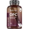 WeightWorld OPC Integratore al 95%, in 240 Capsule Vegane, Solo 1 al Giorno (8 Mesi) | Estratto Semi Uva Francese (Grape Seed Extract) 4:1, 1000mg per Capsula, Privo di Magnesio Stearato, Senza Allergeni