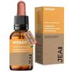 Jea VITADY Vitamina D3 2000 UI ad Alta Disponibilità in Gocce con Olio Extravergine di Oliva e Olio di Cocco - Supporto per Sistema Immunitario, Ossa, Muscoli e Umore - 180 Giorni di Trattamento