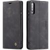 owlhold Cover Samsung A70 Custodia Samsung A70s Portafoglio Flip[Antiurtoo][Cavalletto][Carta Fessura] Cover Pelle per Samsung Galaxy A70/A70S -Nero