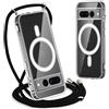 Custodia Rugged Pixel 7 Metallo Magnetica - Anti-Urto Nera Opaca