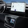 LANTU 2 Pezzi Pellicola Protettiva per Tesla Model 3 2024-2026 E Model Y 2025, 15,4 E 8 Display Posteriore 9H Vetro Temperato Protezione Schermo, Antiriflesso Anti-Impronte Pellicola Display