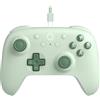 8Bitdo Ultimate 2C Wired Controller for Windows PC and Android, with 1000Hz Polling Rate, Hall Effect Joysticks and Hall Triggers, and Remappable L4/R4 Bumpers (Green)